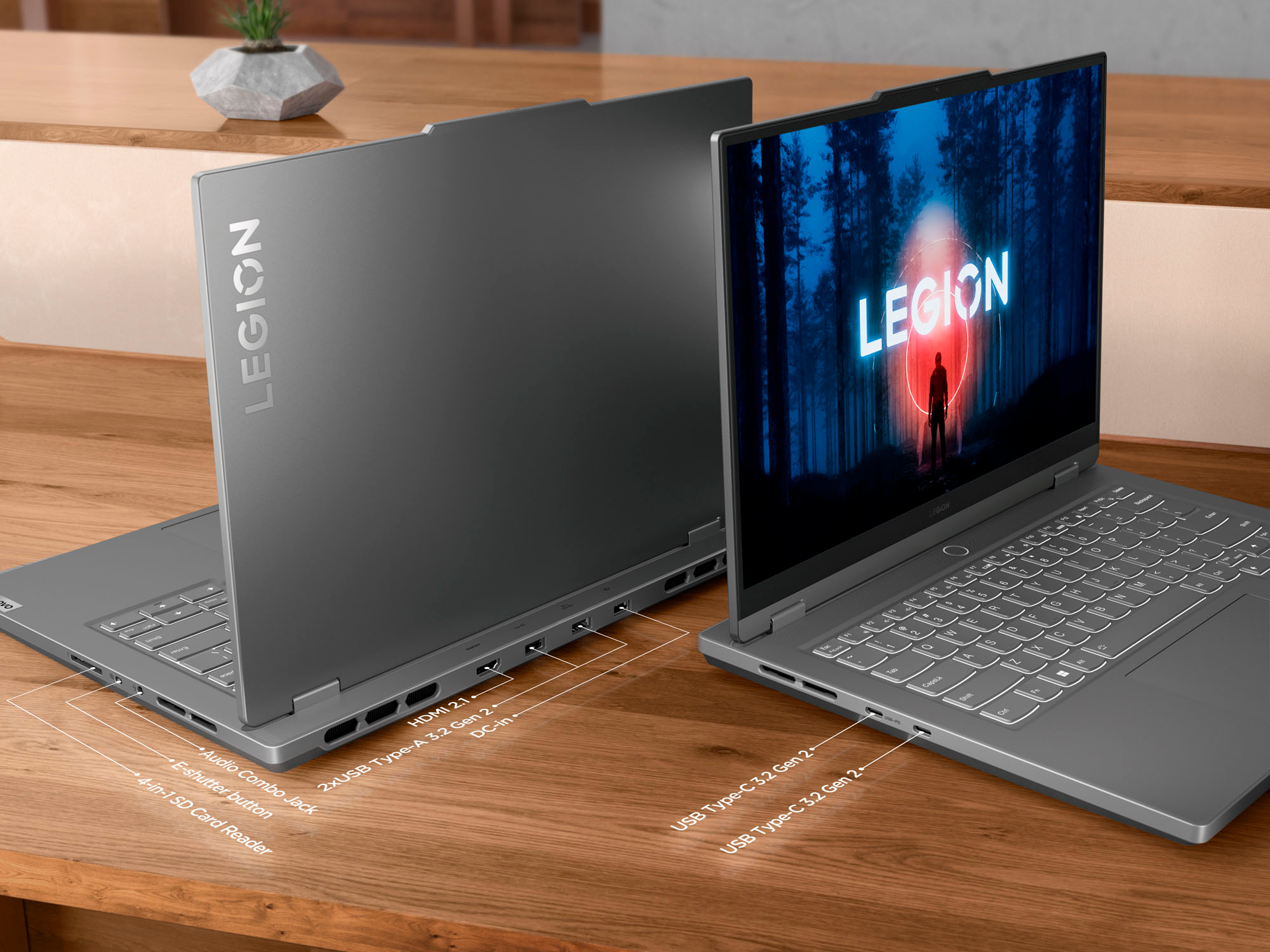 Lenovo Legion Slim 5 16 Gaming Laptop WQXGA Ryzen 7 7840HS with 16GB  Memory NVIDIA GeForce RTX 4060 8GB 512GB SSD Storm Grey 82Y9000PUS - Best  Buy