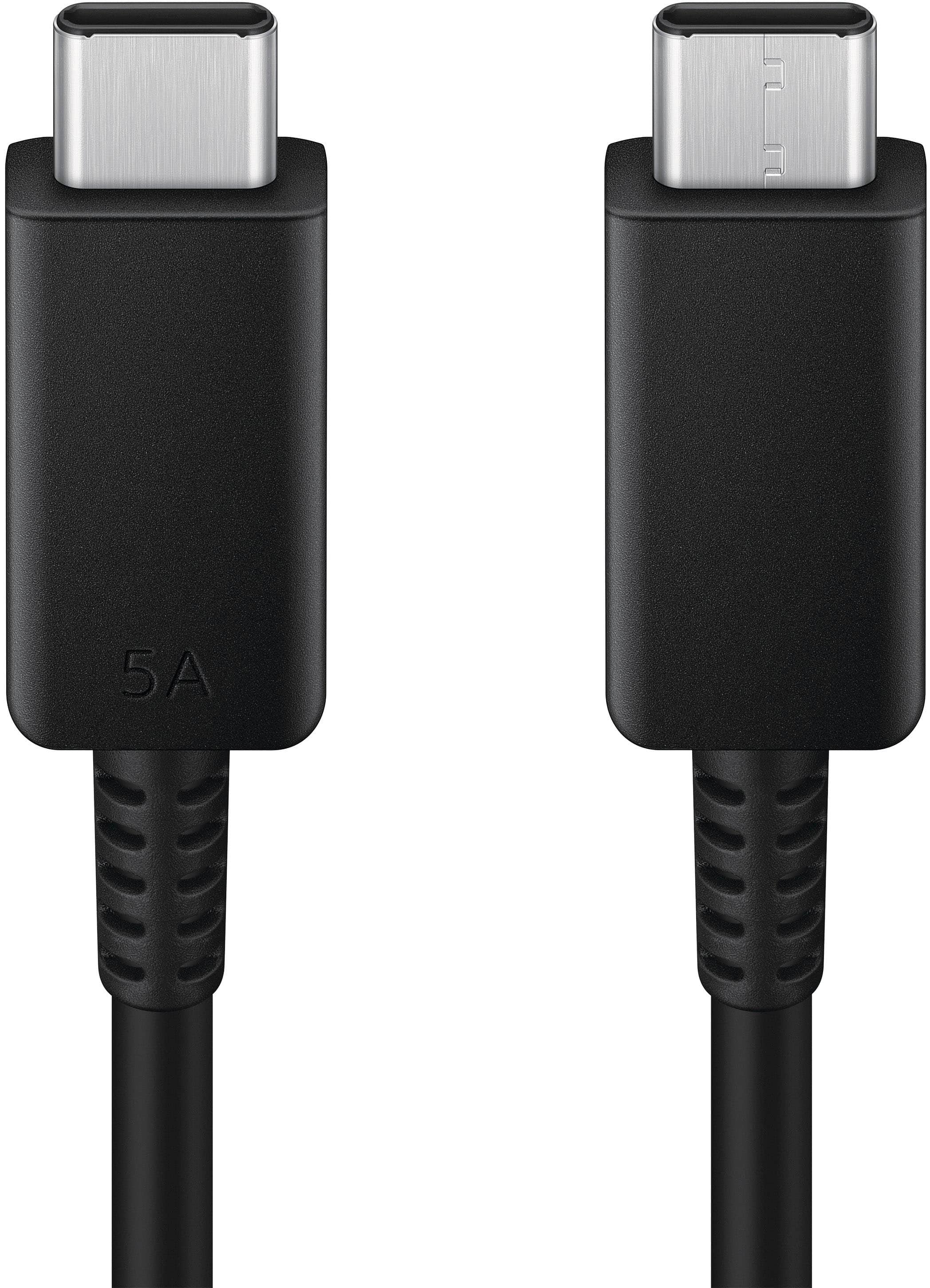 Alt View 11. Samsung - 65W 6' USB Type C-to-USB Type C Device Cable - Black.