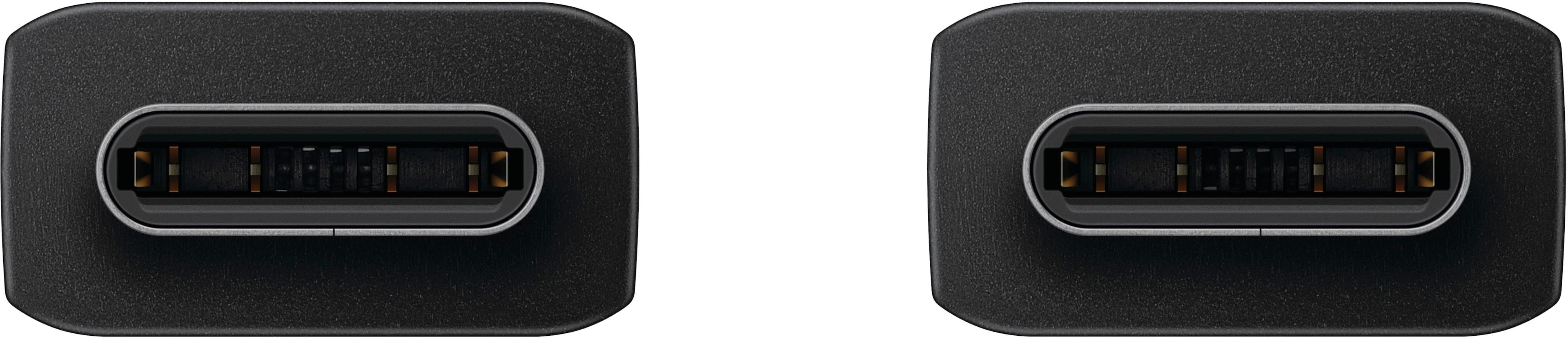 Alt View 12. Samsung - 65W 6' USB Type C-to-USB Type C Device Cable - Black.