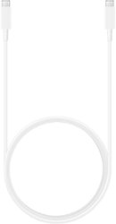 Samsung - 65W 6'  USB Type C-to-USB Type C Device Cable - White - Front_Zoom