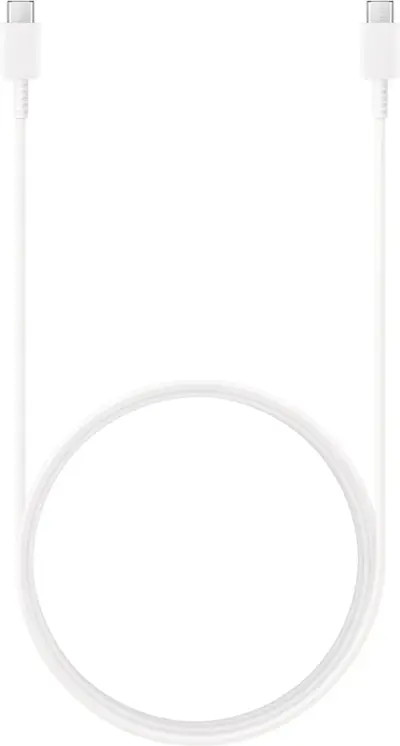 Samsung - 25W 6'  USB Type C-to-USB Type C Device Cable - White