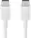 Alt View 11. Samsung - 25W 6' USB Type C-to-USB Type C Device Cable - White.