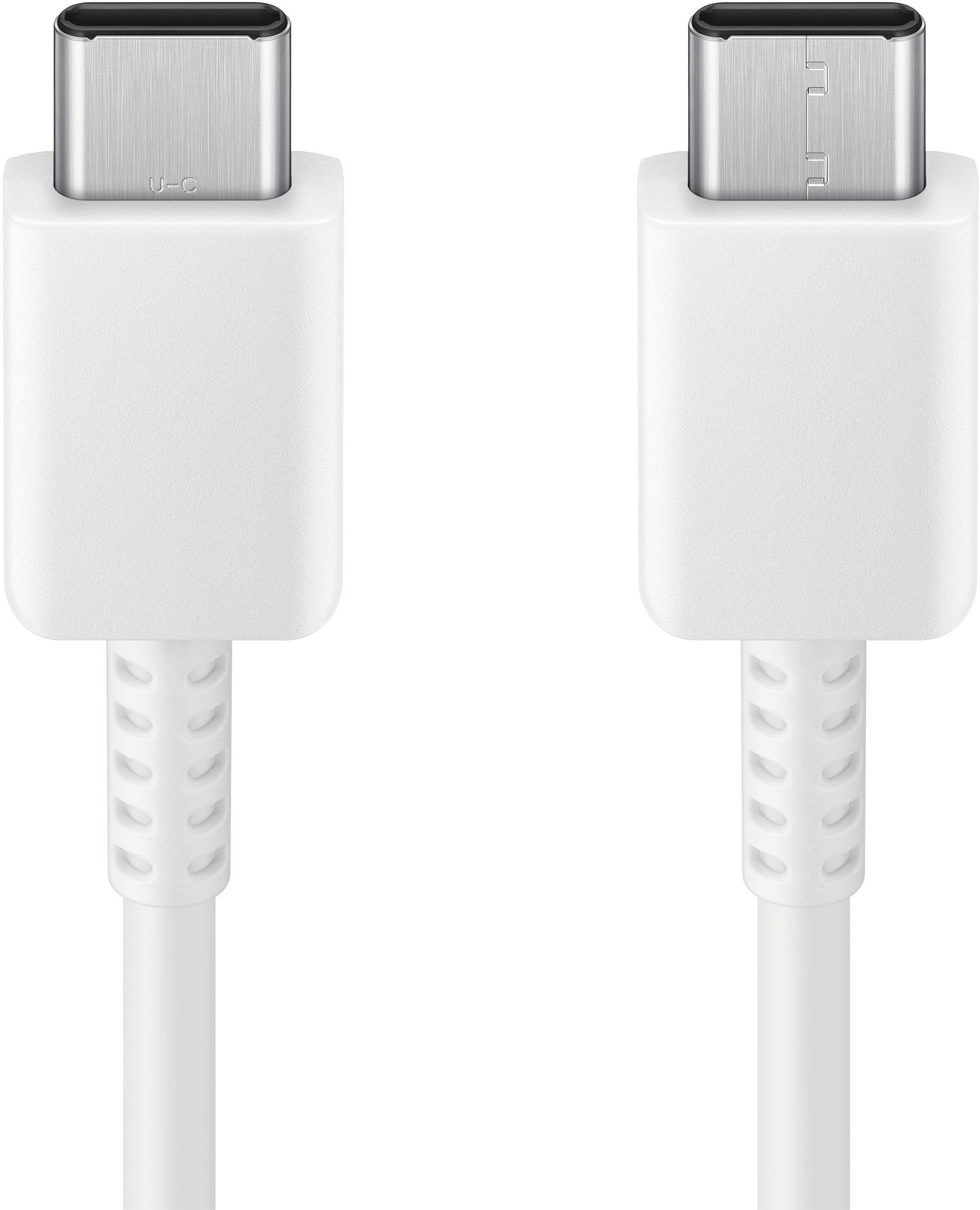 Alt View 11. Samsung - 25W 6'  USB Type C-to-USB Type C Device Cable - White.