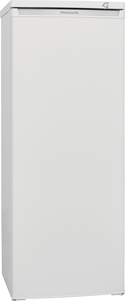 Left View: Viking - Professional 5 Series Quiet Cool 15.9 Cu. Ft. Upright Freezer - White