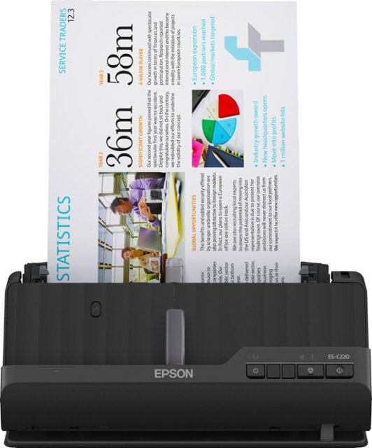 Epson WorkForce ES-C220 Compact Desktop Document Scanner