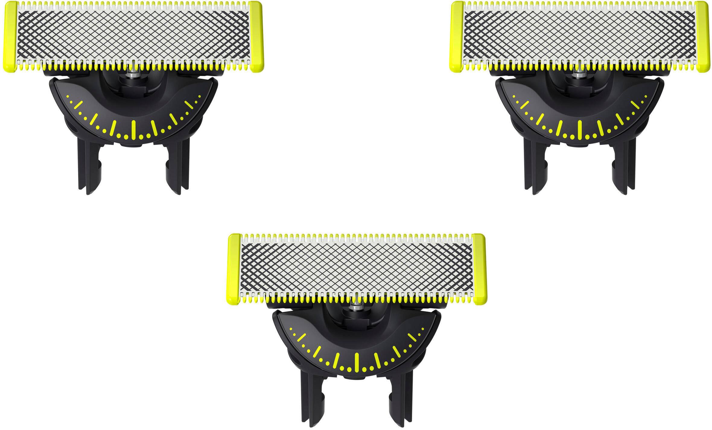 Angle. Philips Norelco - Philips Norelco OneBlade 360 blade replacement blade 3 pack - Multi.