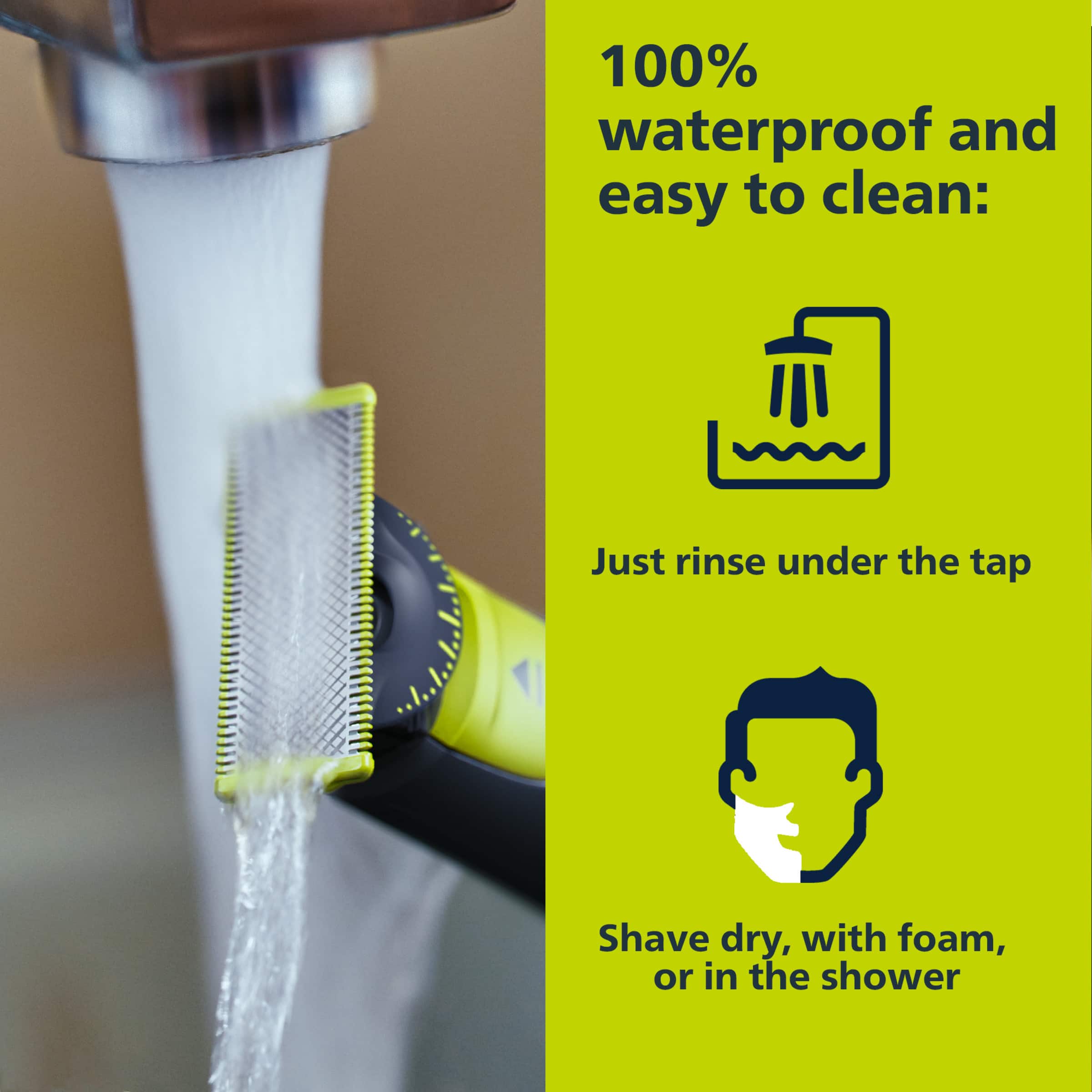 Alt View 21. Philips Norelco - Philips Norelco OneBlade 360 blade replacement blade 3 pack - Multi.