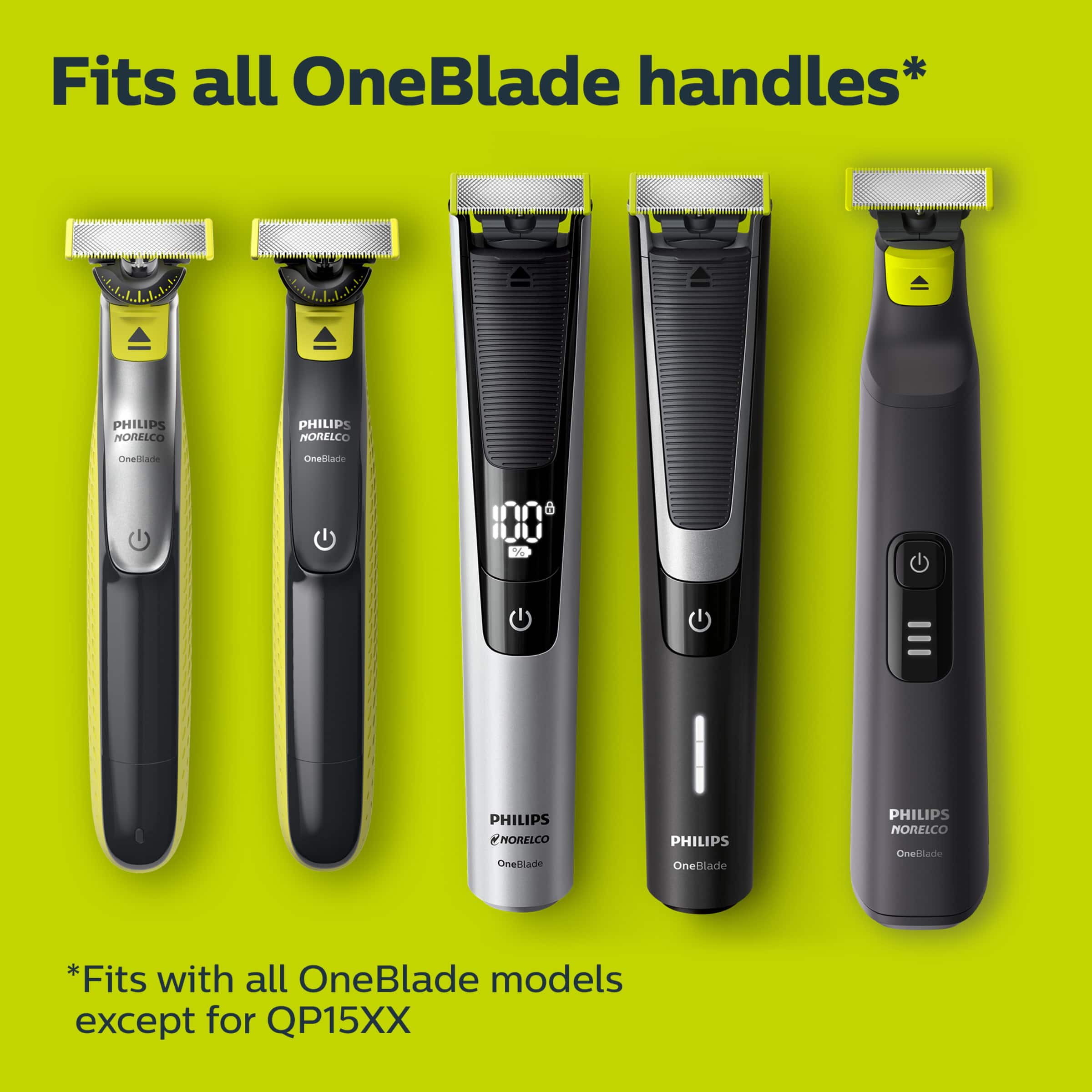 Philips Norelco OneBlade 360 blade replacement blade 3 pack Multi QP430/80  - Best Buy