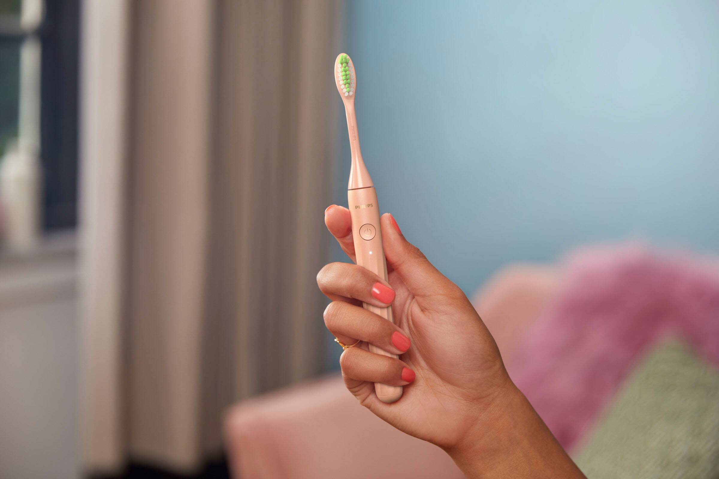 Alt View 12. Philips - Philips One by Sonicare Rechargeable Toothbrush - Shimmer.