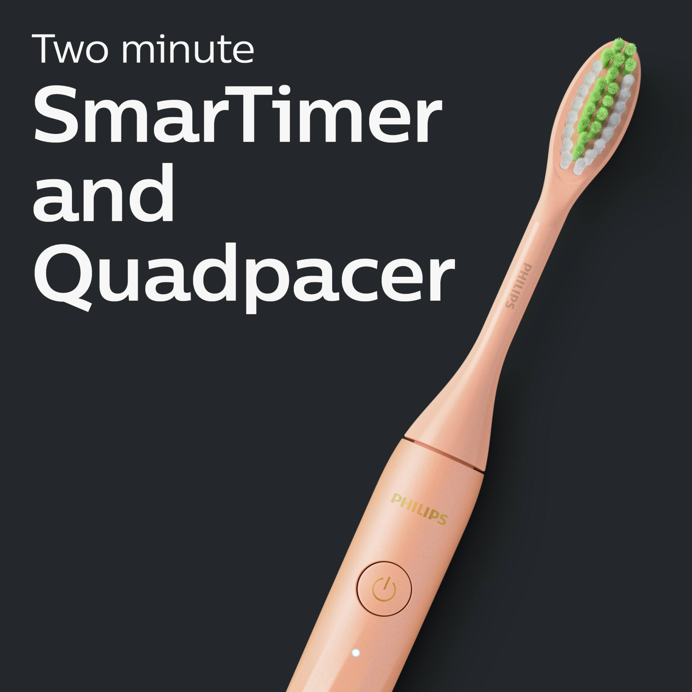 Alt View 17. Philips - Philips One by Sonicare Rechargeable Toothbrush - Shimmer.