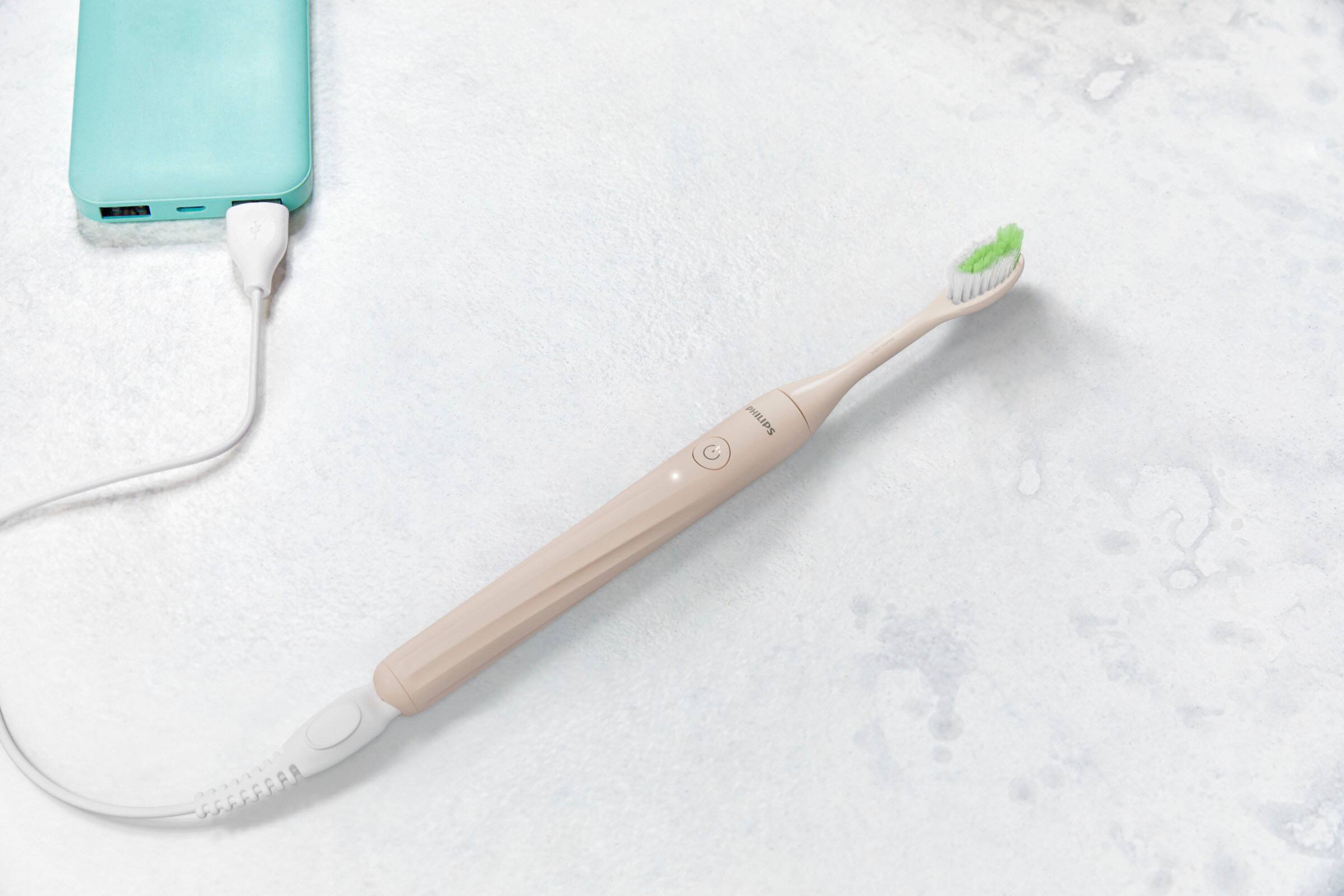 Alt View 30. Philips - Philips One by Sonicare Rechargeable Toothbrush - Shimmer.