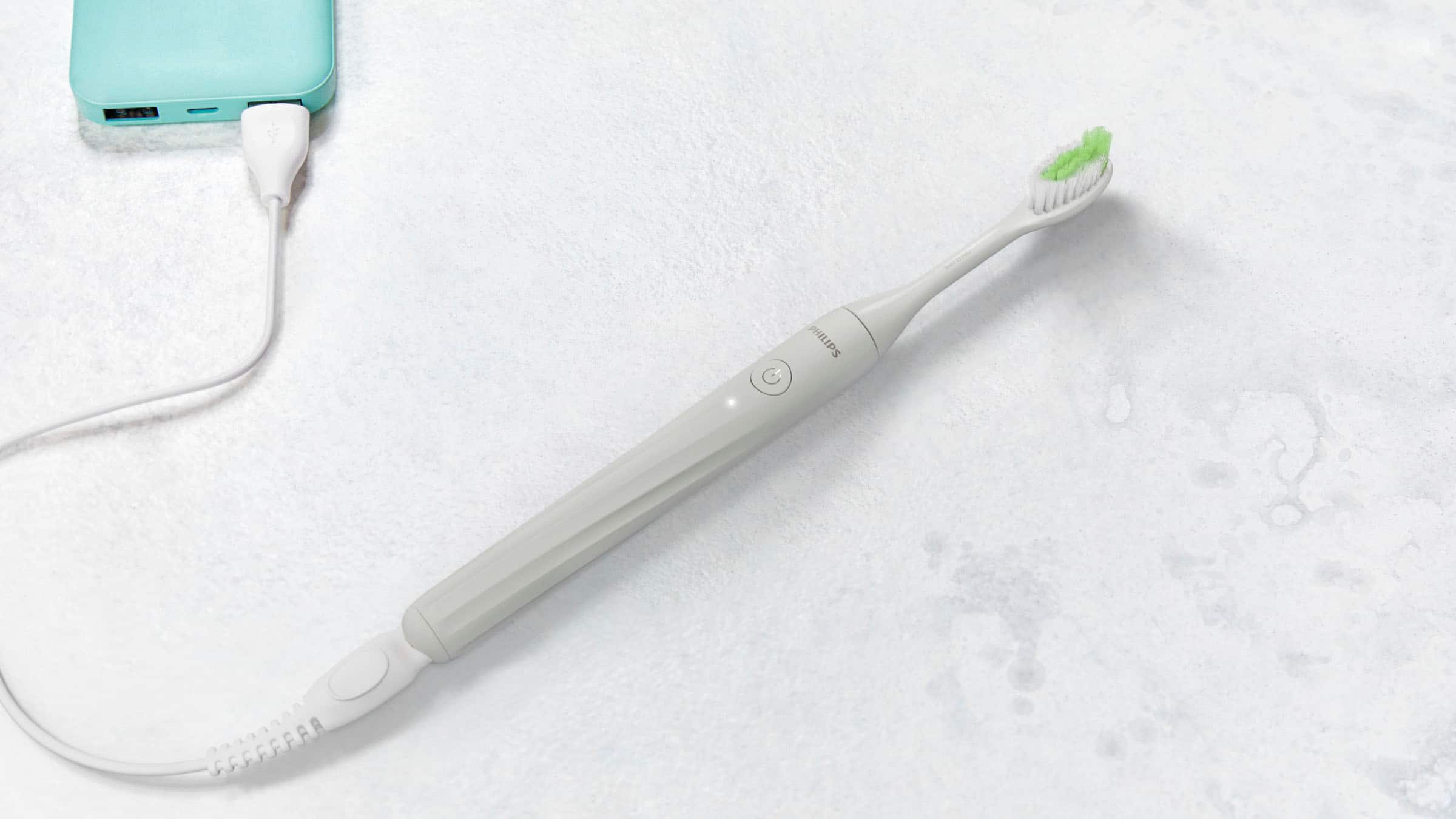 Alt View 16. Philips - Philips One by Sonicare Rechargeable Toothbrush - Snow.