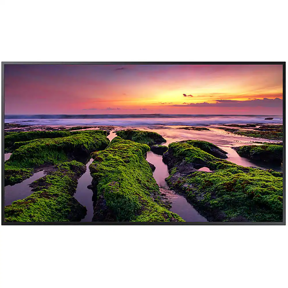 Angle. Samsung - Samsung 55-inch Commercial 4K UHD Display, 350 NIT.
