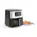 Alt View 12. Cuisinart - Basket Air Fryer - Stainless Steel and Black.