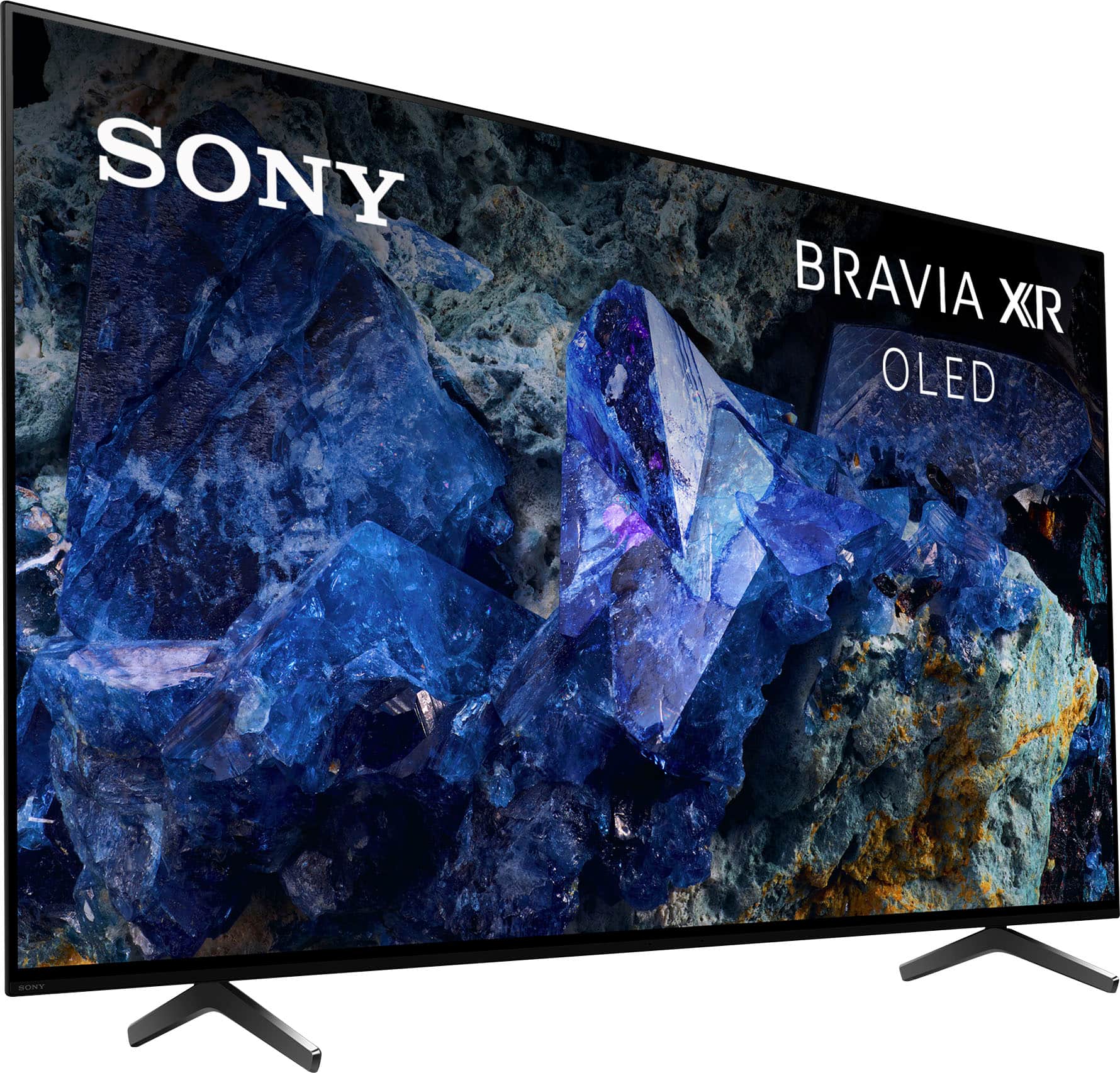 Angle. Sony - 55" class BRAVIA XR A75L OLED 4K UHD Smart Google TV - Black.