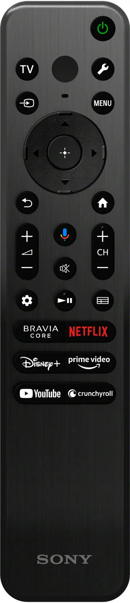 Alt View 14. Sony - 55" class BRAVIA XR A75L OLED 4K UHD Smart Google TV - Black.