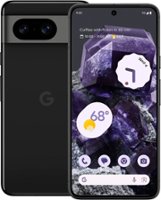 Google - Pixel 8 128GB (Unlocked) - Obsidian - Front_Zoom