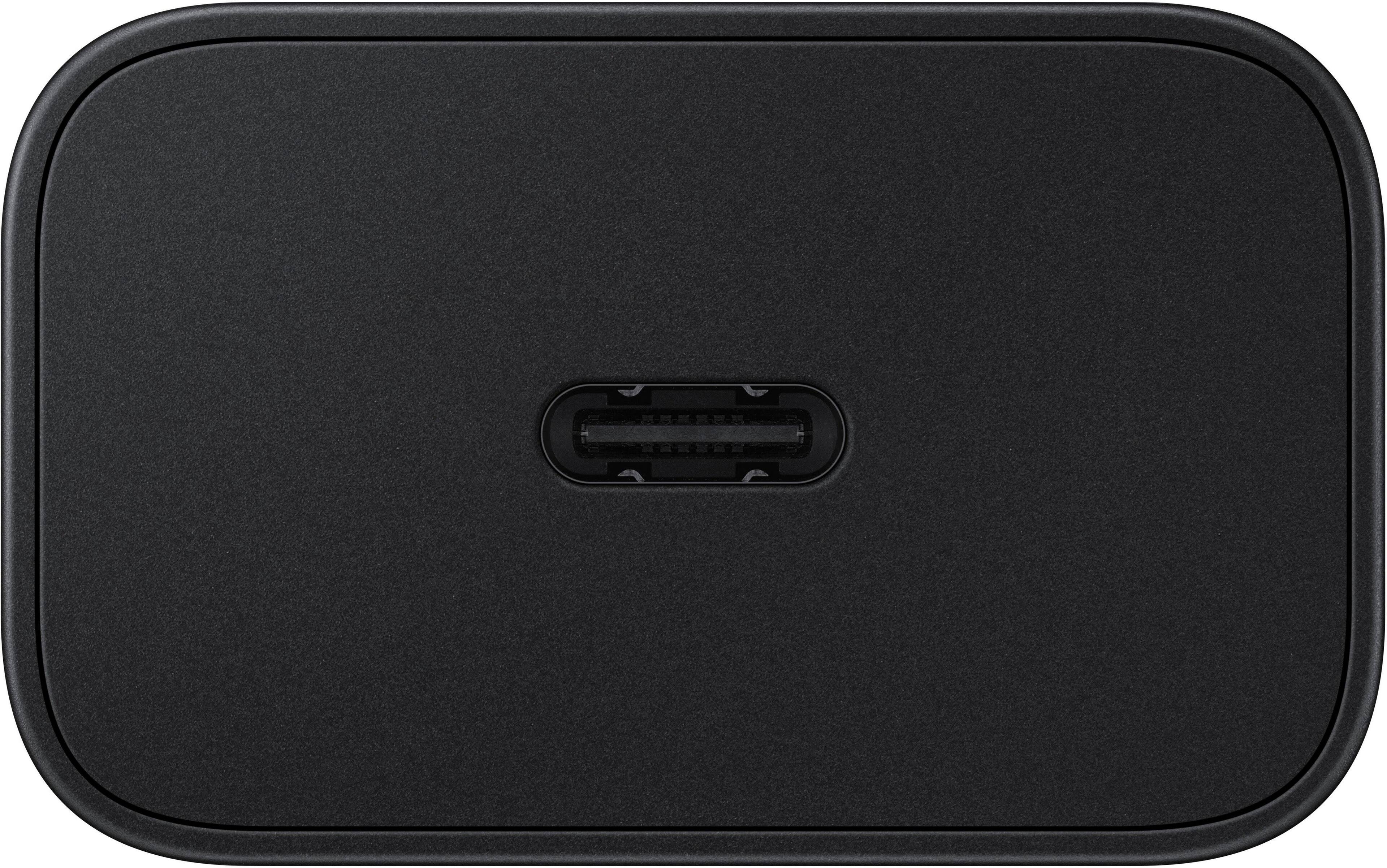 Alt View 13. Samsung - 25W Super Fast Charging Wall Charger with USB-C Cable - Black.