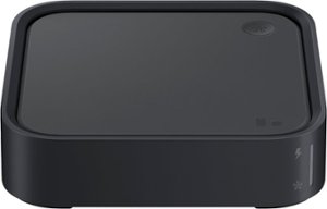 Samsung - SmartThings Station with Power Adapter - Black - Front_Zoom