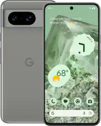 Google - Pixel 8 256GB (Unlocked) - Hazel - Front_Zoom