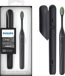Philips One by Sonicare Rechargeable Toothbrush - Shadow Black