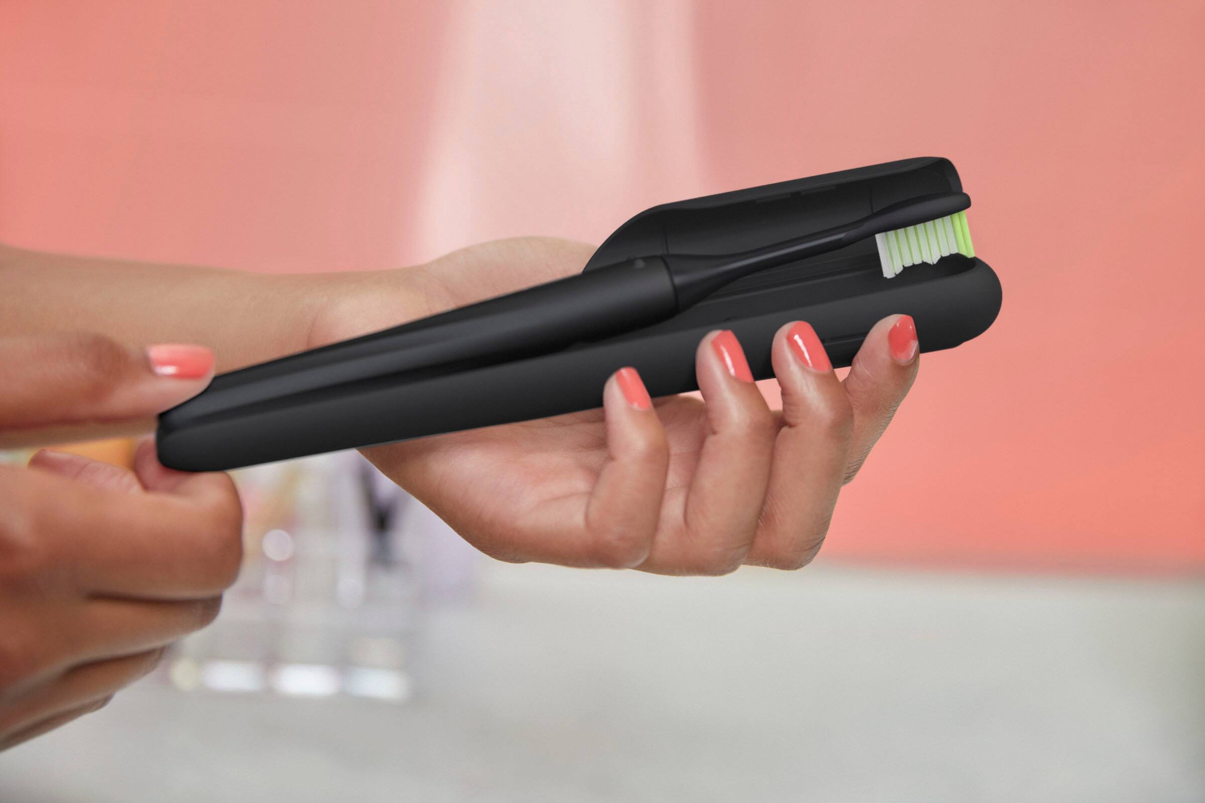 Alt View 11. Philips - Philips One by Sonicare Rechargeable Toothbrush - Shadow Black.