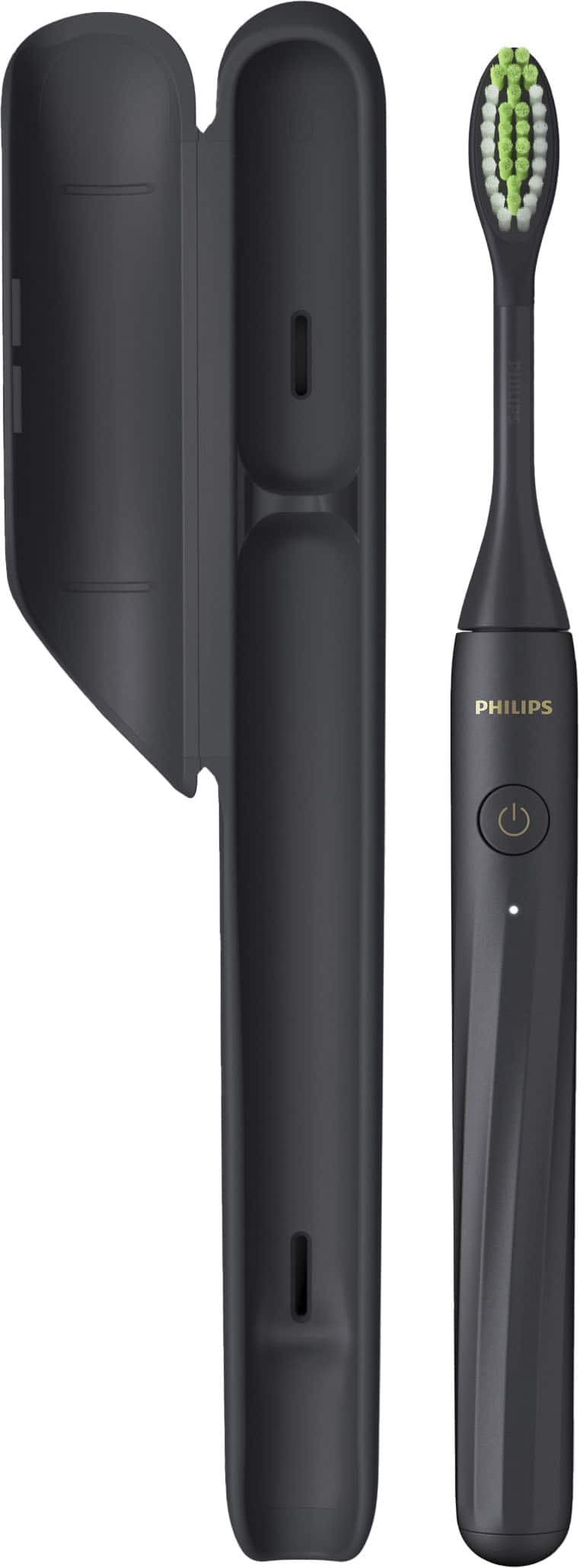 Alt View 28. Philips - Philips One by Sonicare Rechargeable Toothbrush - Shadow Black.