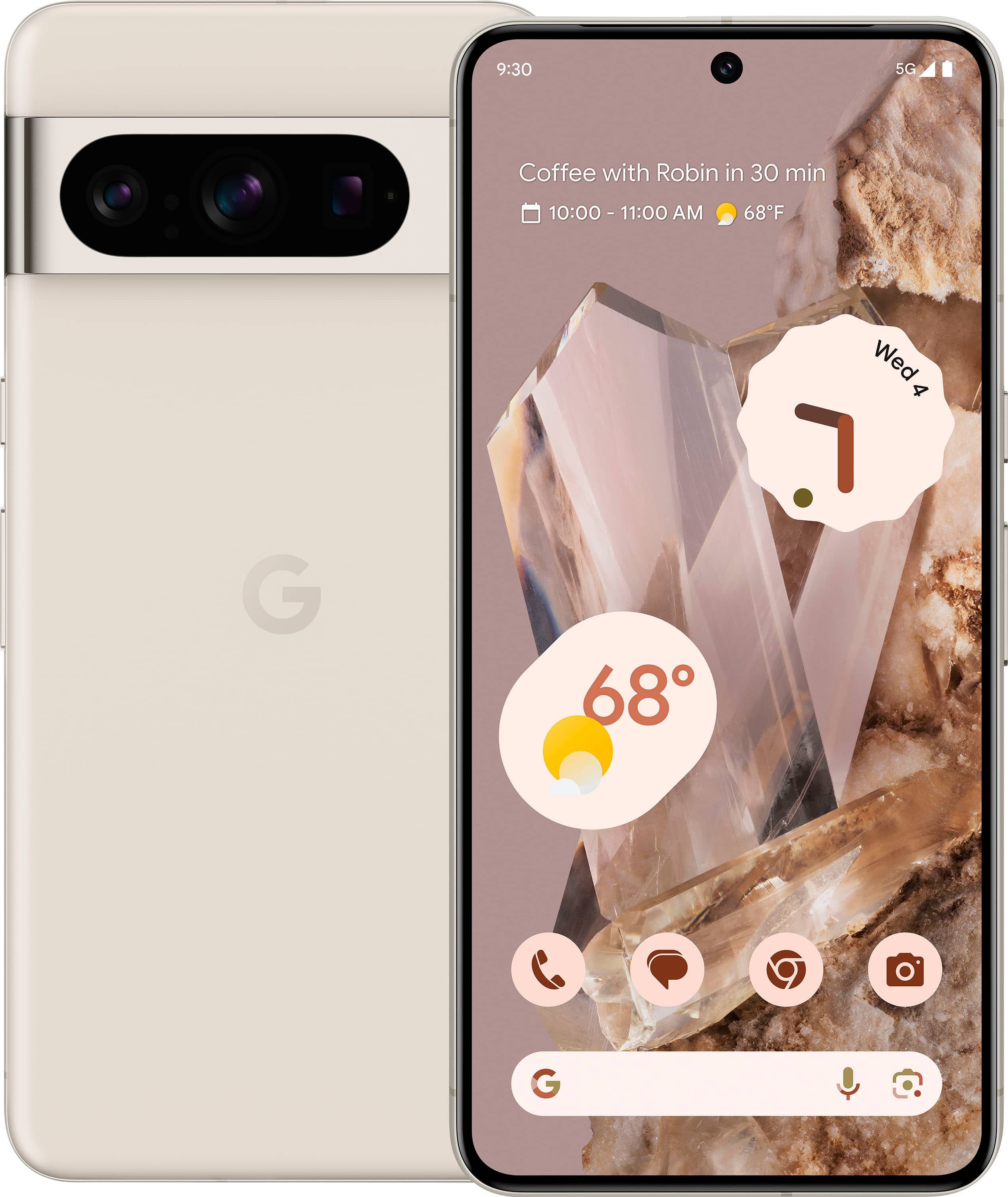 Google Pixel 8 Pro 128GB (Unlocked) Porcelain GA04834-US - Best Buy