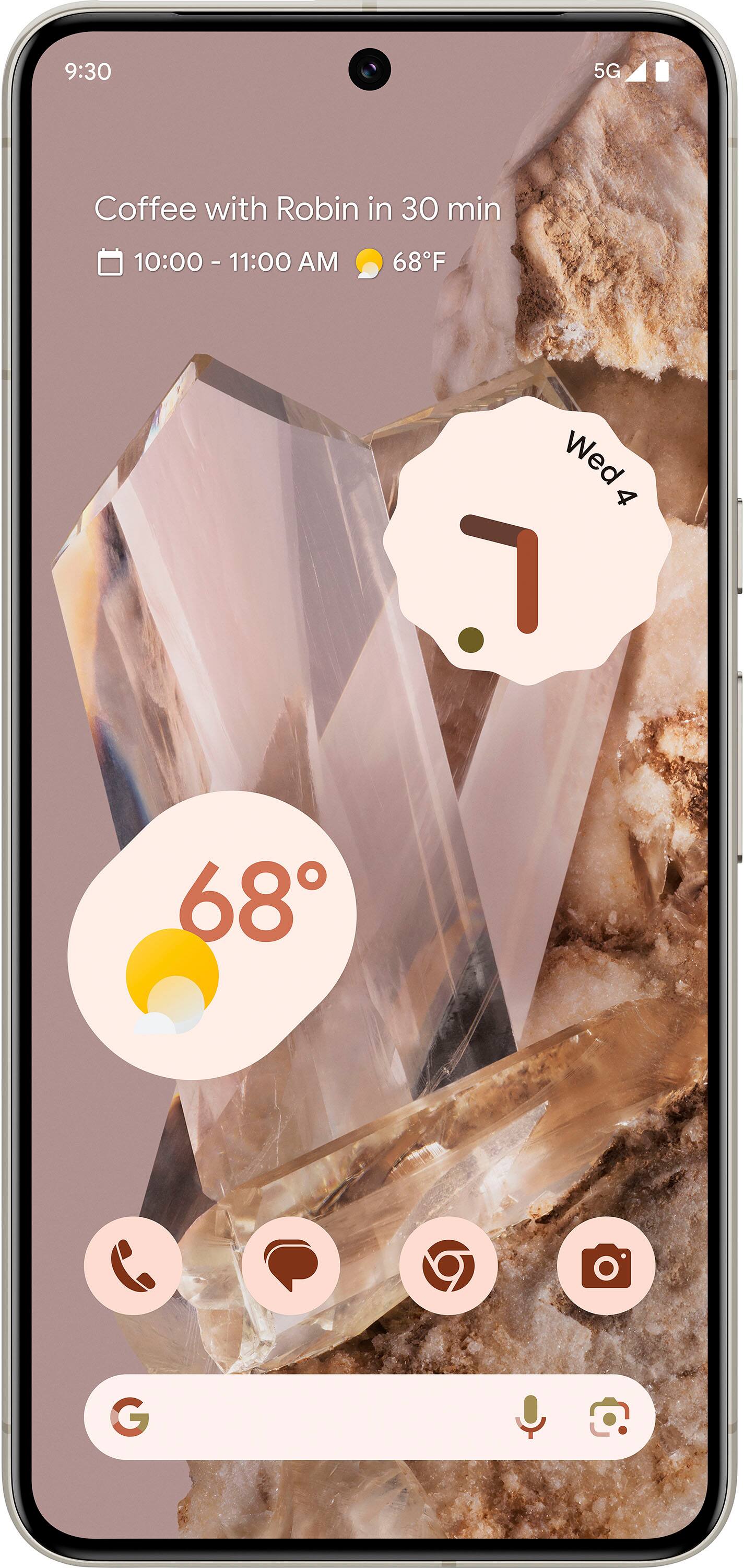 Google Pixel 8 Pro 128GB (Unlocked) Porcelain GA04834-US - Open 