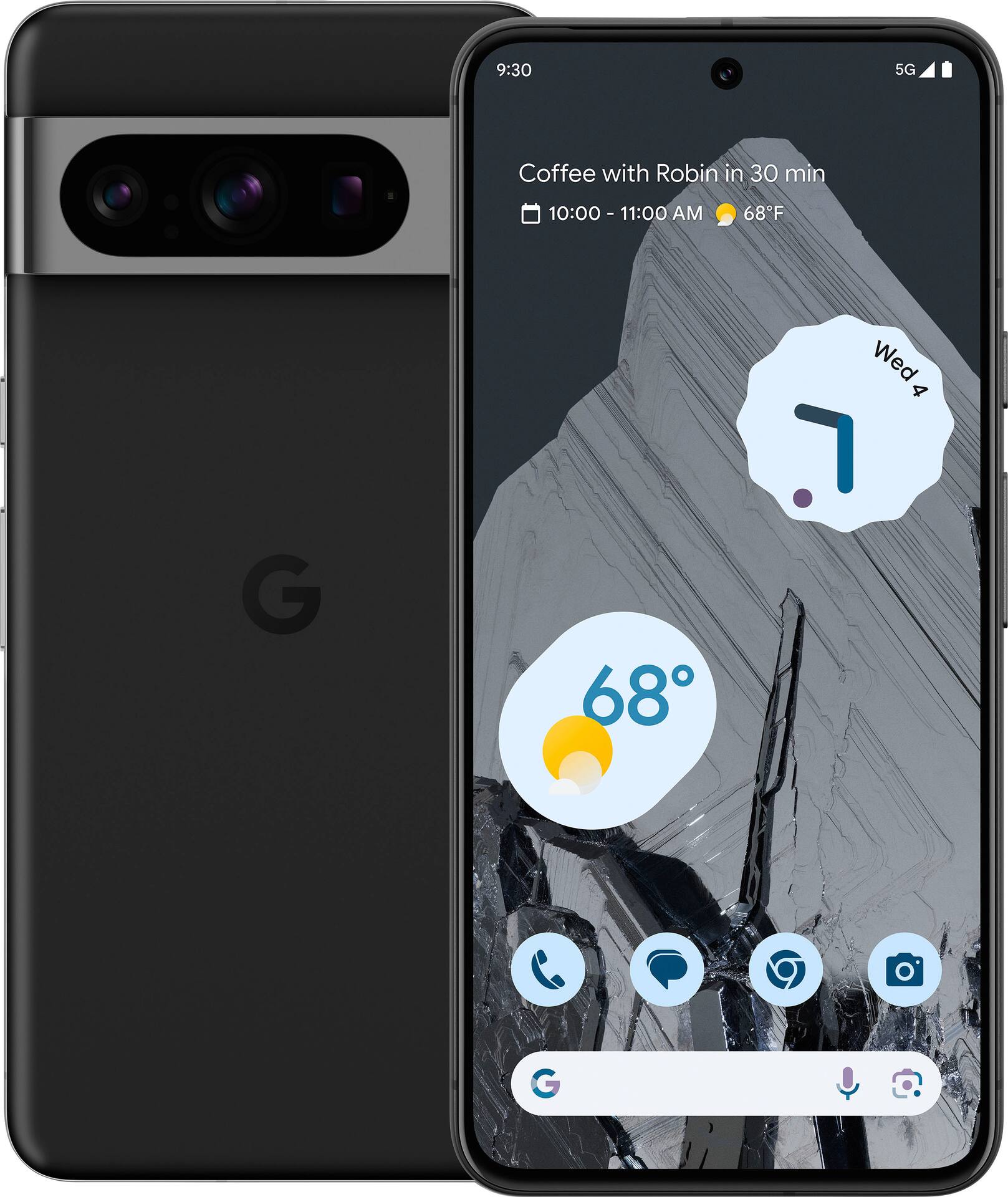 Google Pixel 8 Pro 256GB (Unlocked) Obsidian GA04890-US - Open Box 