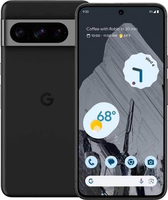 Google Pixel 8 Pro 256GB (Unlocked) Obsidian GA04890-US - Best 