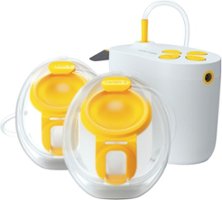 Medela - Pump In Style® Hands-free Breast Pump - White - Front_Zoom