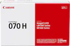Front. Canon - Toner 070 High Yield Toner Cartridge.