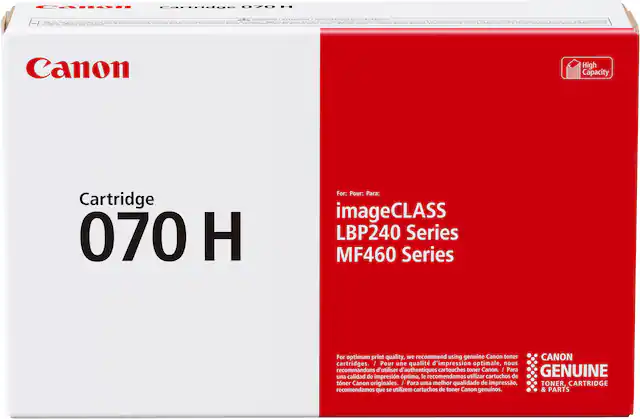 Front. Canon - Toner 070 High Yield Toner Cartridge.