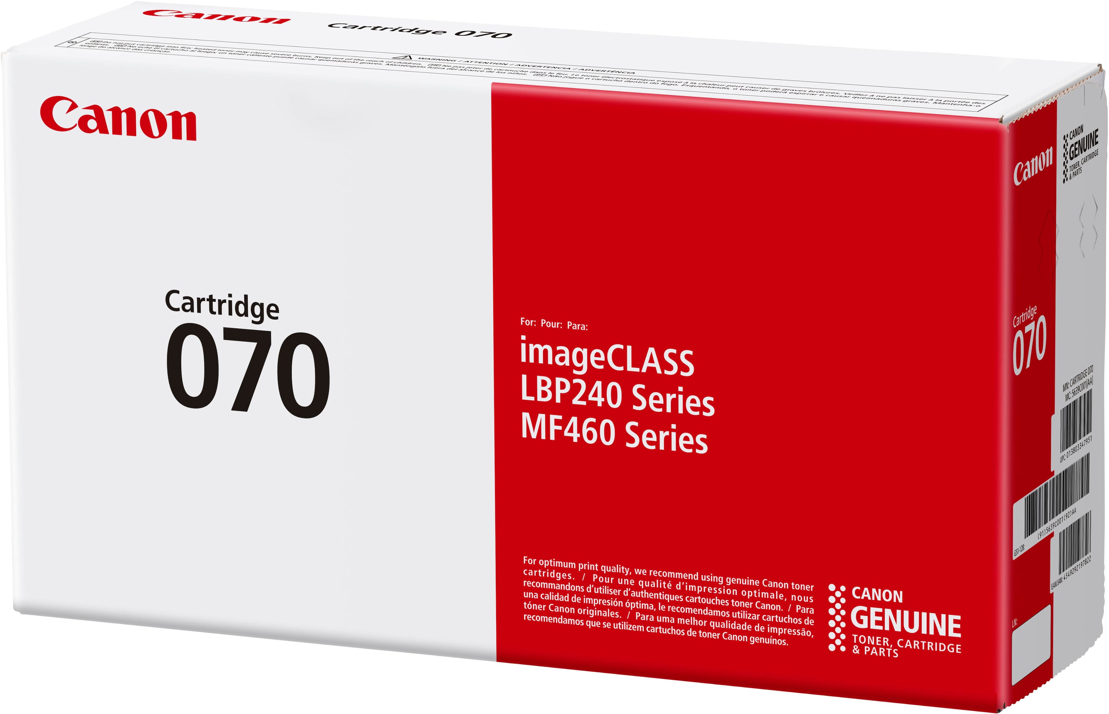 Alt View 14. Canon - Toner 070 Standard Capacity Toner Cartridge.