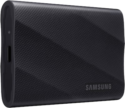 Samsung T9 Portable SSD 2TB, Up to 2,000MB/s, USB 3.2 Gen2 Black Samsung T9 Portable SSD 2TB, Up to 2,000MB/s, USB 3.2 Gen2 Black