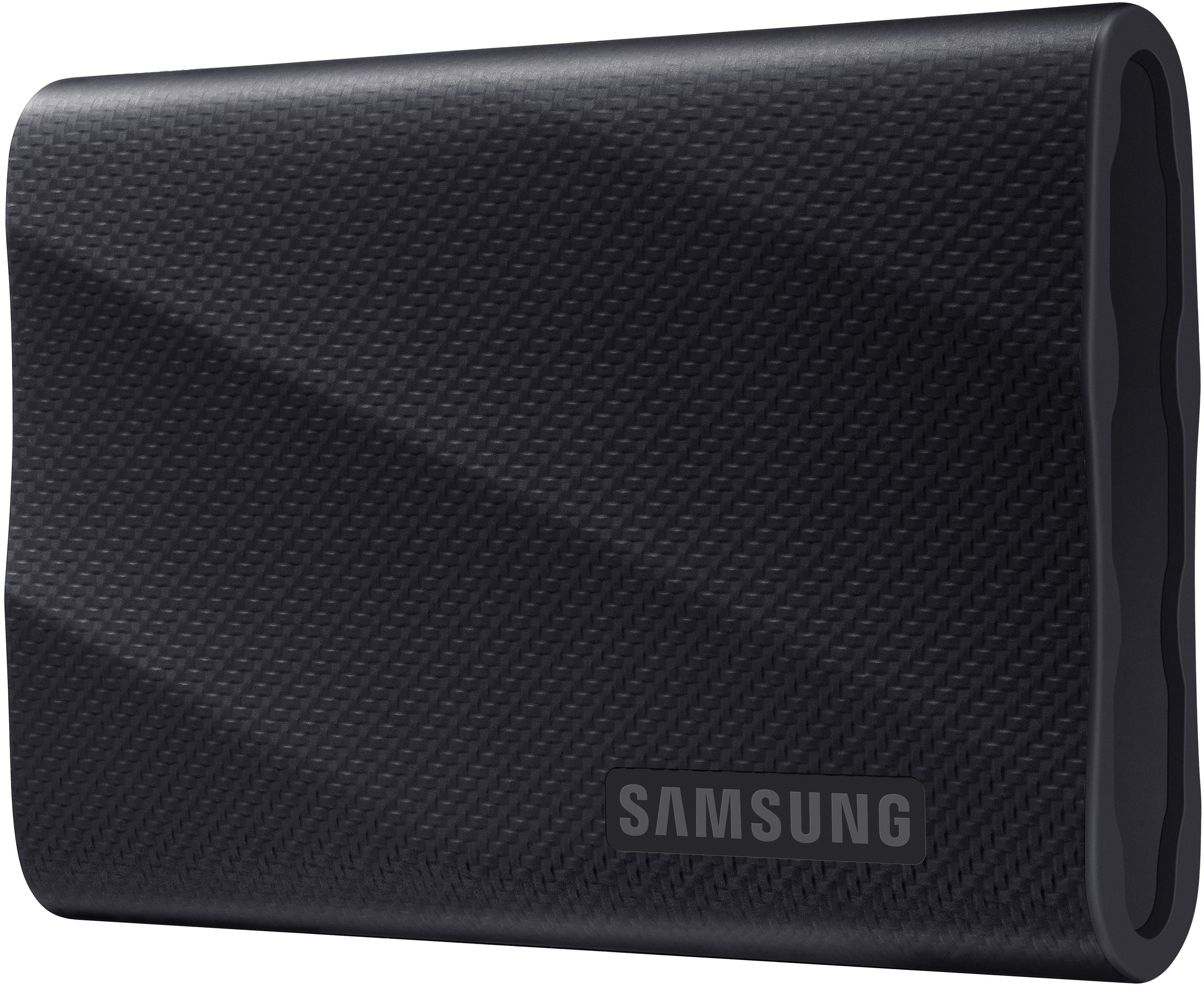 Alt View 11. Samsung - T9 Portable SSD 4TB, Up to 2,000MB/s, USB 3.2 Gen2 - Black.