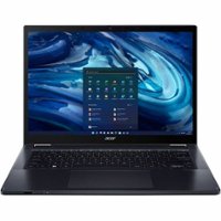 Acer - TravelMate Spin P4 2-in-1 14" Touchscreen Laptop - AMD Ryzen 5 PRO with 16GB Memory - 512 GB SSD - Slate Blue - Front_Zoom