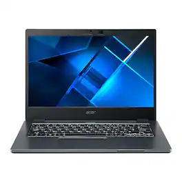Acer - TravelMate P4 14" Laptop - AMD Ryzen 5 PRO 6650U with 16GB Memory - 512GB SSD - Slate Blue