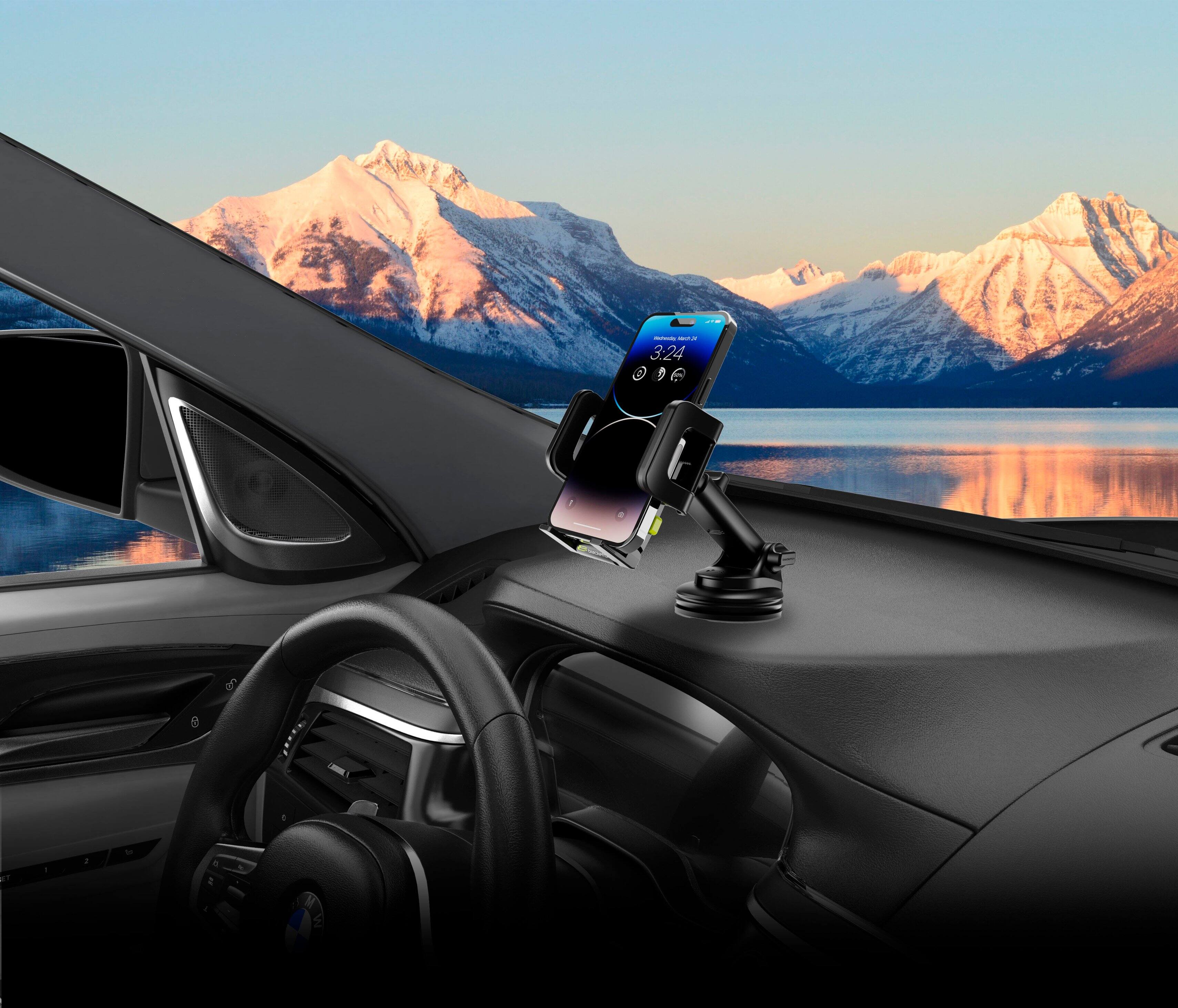 Alt View 15. Bracketron - TripGrip Extendable Mount - Black.