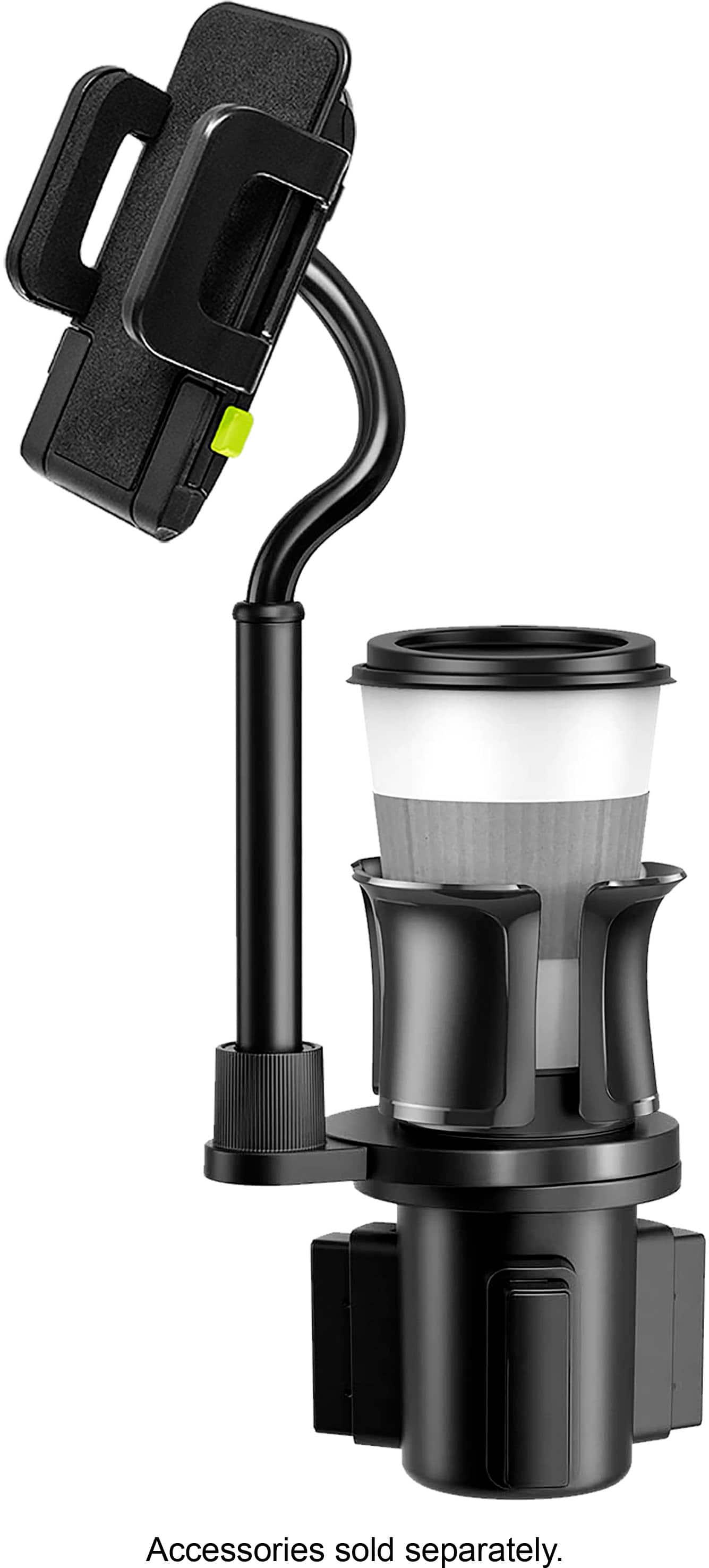 Bracketron - TripGrip Cup Holder Mount - Black - Front_Zoom