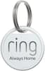 Front. Ring - Ring Pet Tag - Silver.