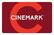 Front. Cinemark - $100 Gift Card.