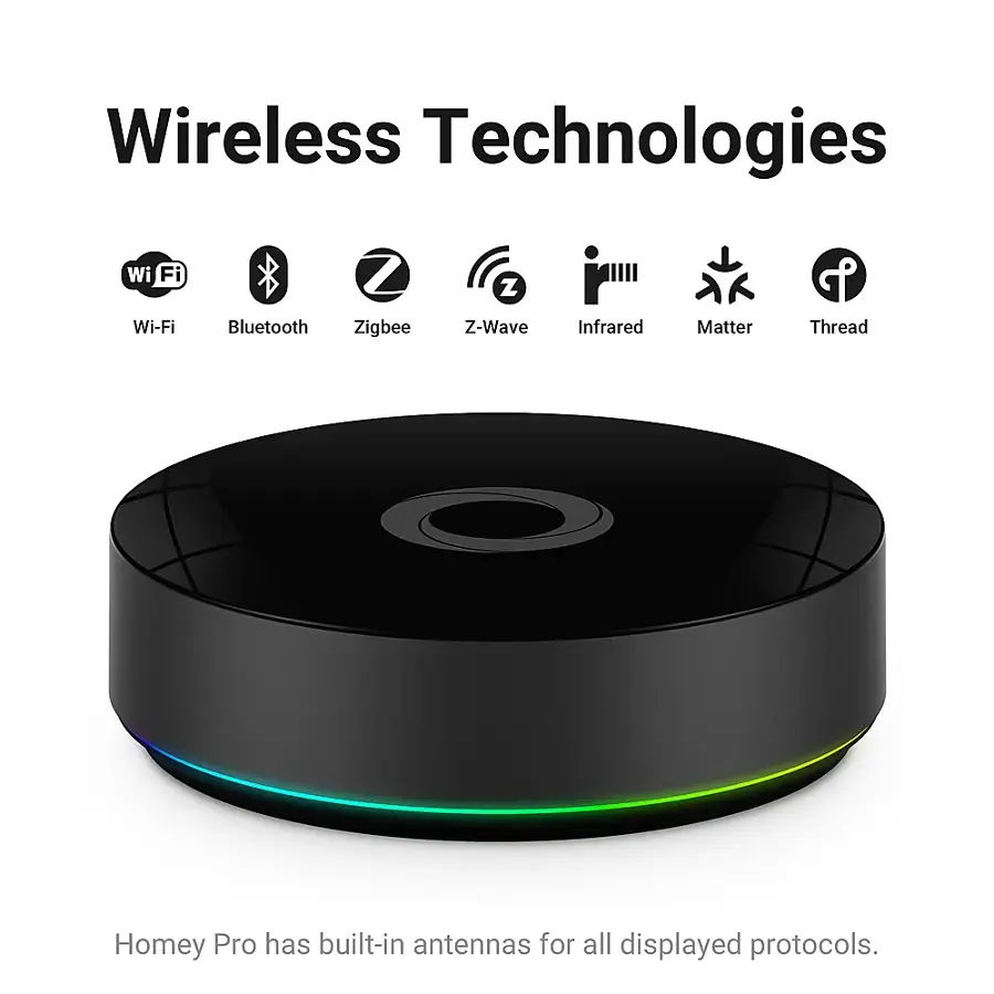 Alt View 18. Homey - Pro (Early 2023) Smart Home Hub - Black.