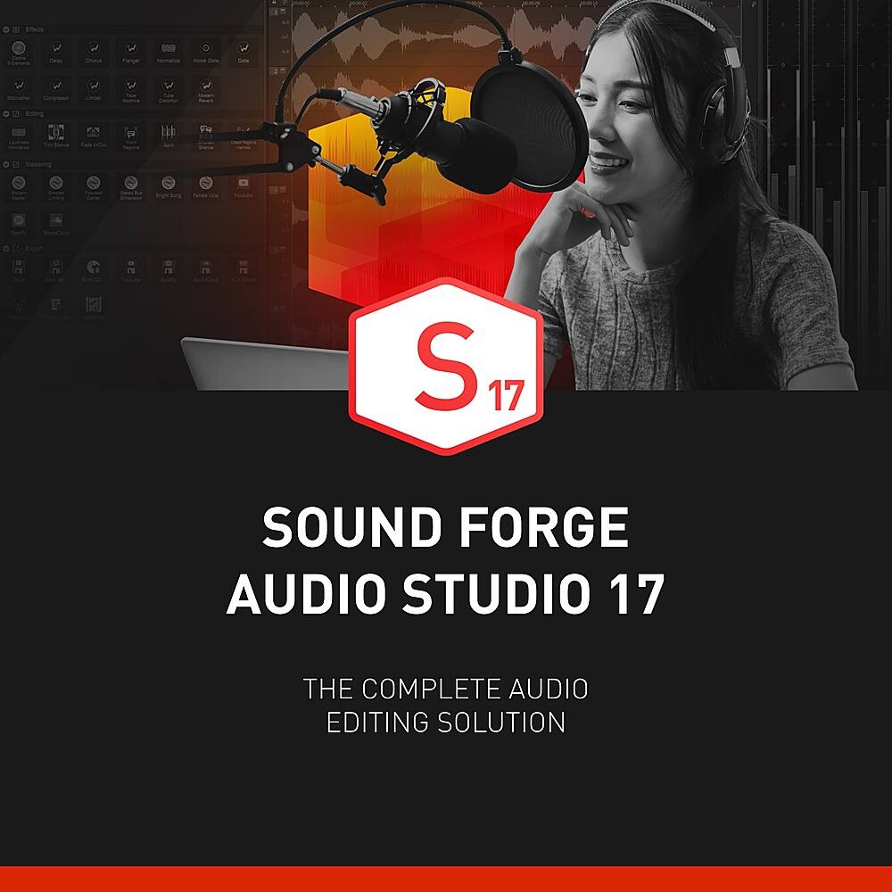 Front. MAGIX - Sound Forge Audio Studio 17.