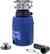 Alt View 11. Frigidaire - 1/3 HP Disposer - Blue.