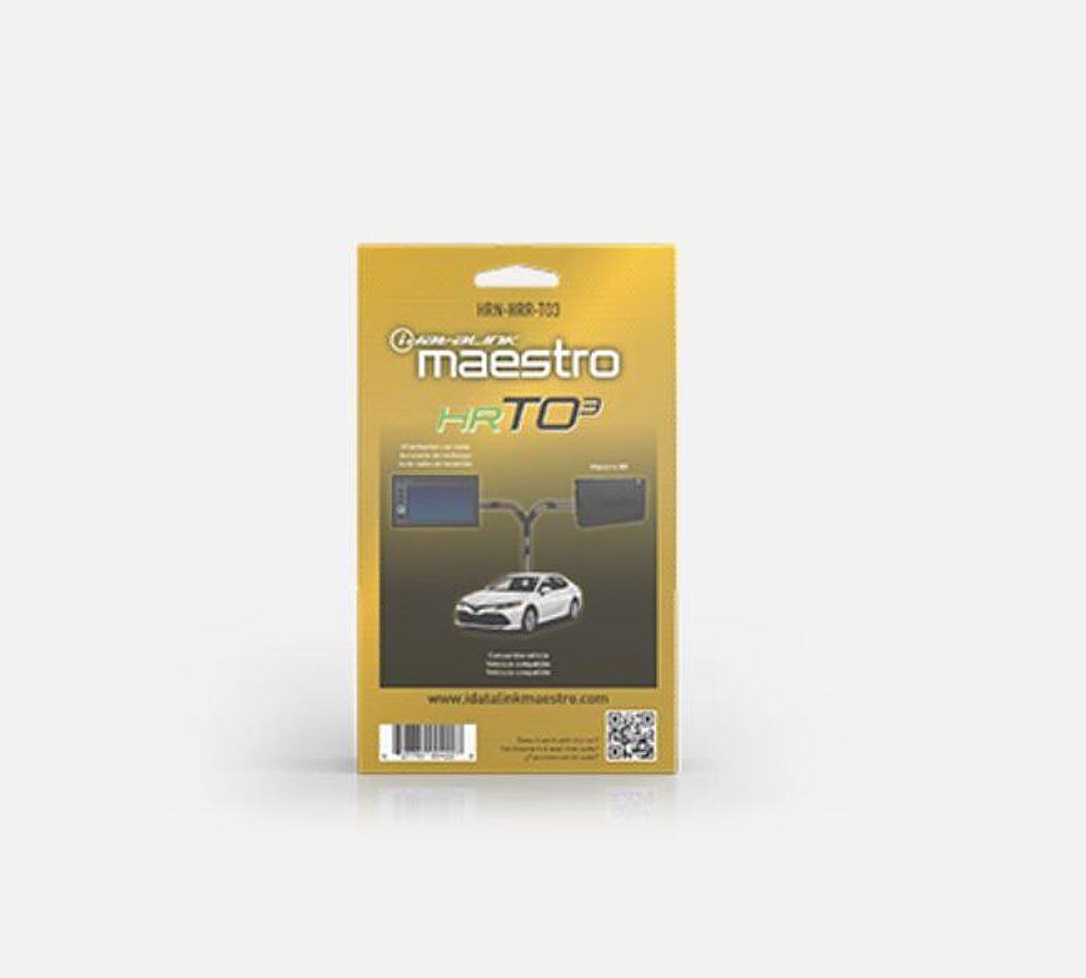 Angle. Maestro - Wriring T-Harness for 2018+ Toyota Vehicles with HU Connectors - Black.