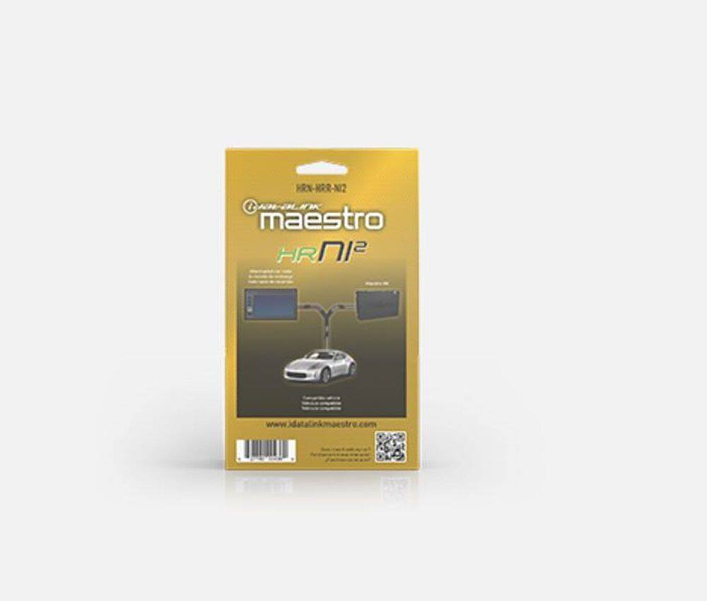 Angle. Maestro - Wiring harness for select Nissan vehicles 2017-2020 - Black.