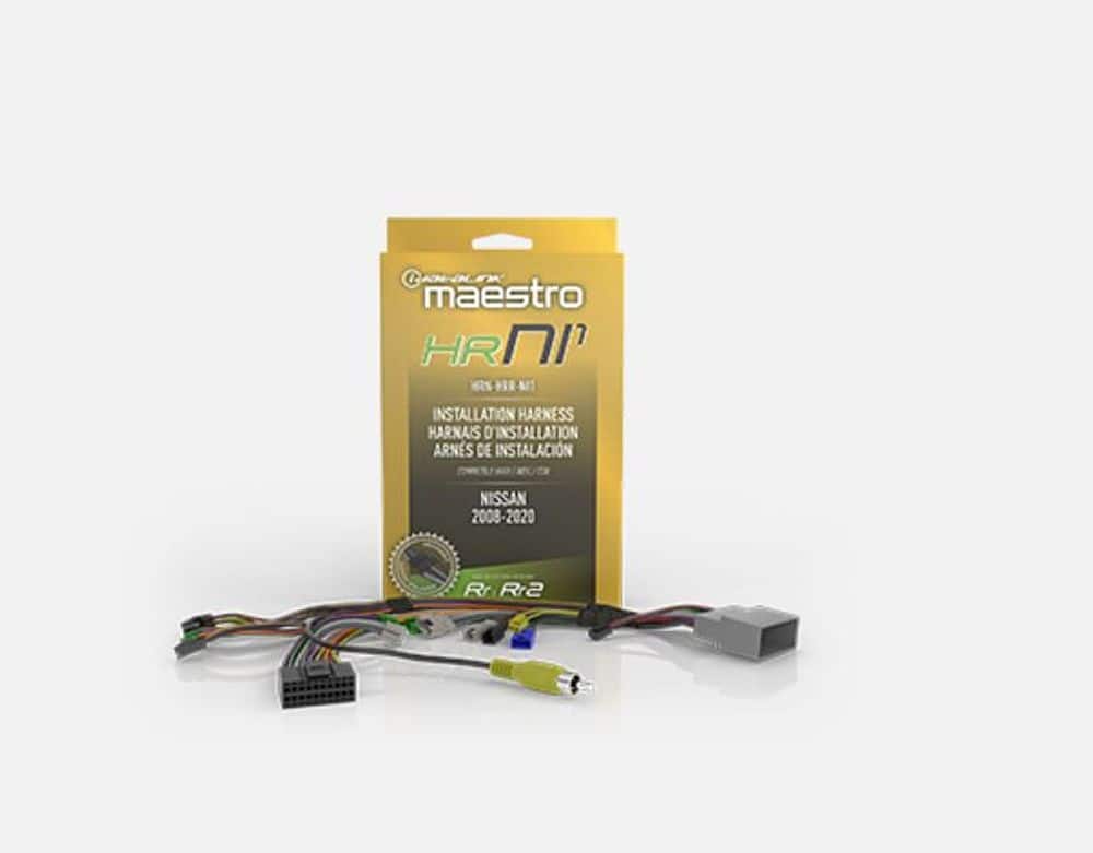 Maestro - Wiring harness for select Nissan vehicles 2007-2020 - Black - Front_Zoom