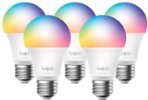 TP-Link - Tapo A19 Smart Wi-Fi LED Bulb (5-Pack) - Multicolor